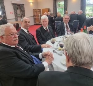 Some of the Heads of Companion Orders at the luncheon following the Annual meeting