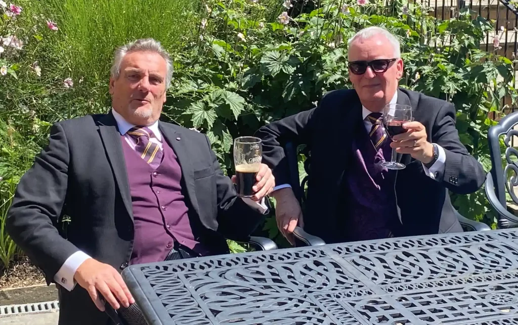 IG's from Surrey and Durham enjoying the sunshine.