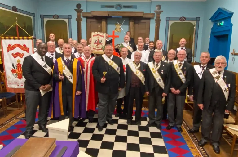Attendees at the 25th Anniversary of Mystic Rose Conclave on 2nd September 2025