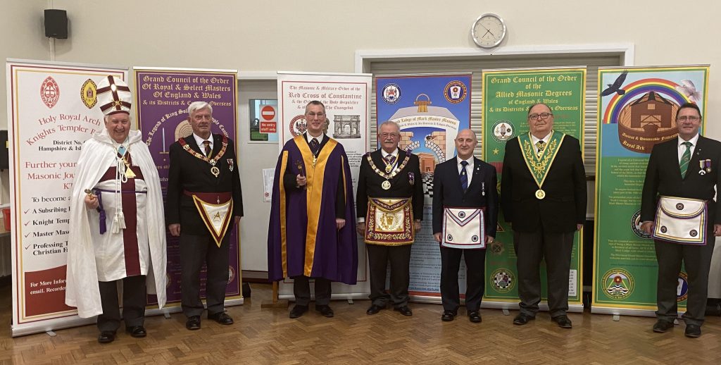 Heads of Orders at Richard Bond Lodge to give introduction to respective Orders