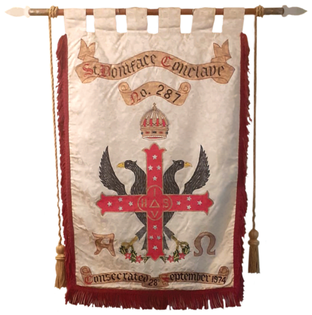 St Boniface Conclave No 287 banner